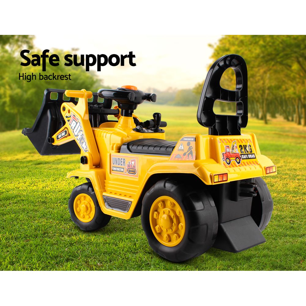 Keezi Ride-On Kids Excavator Toy