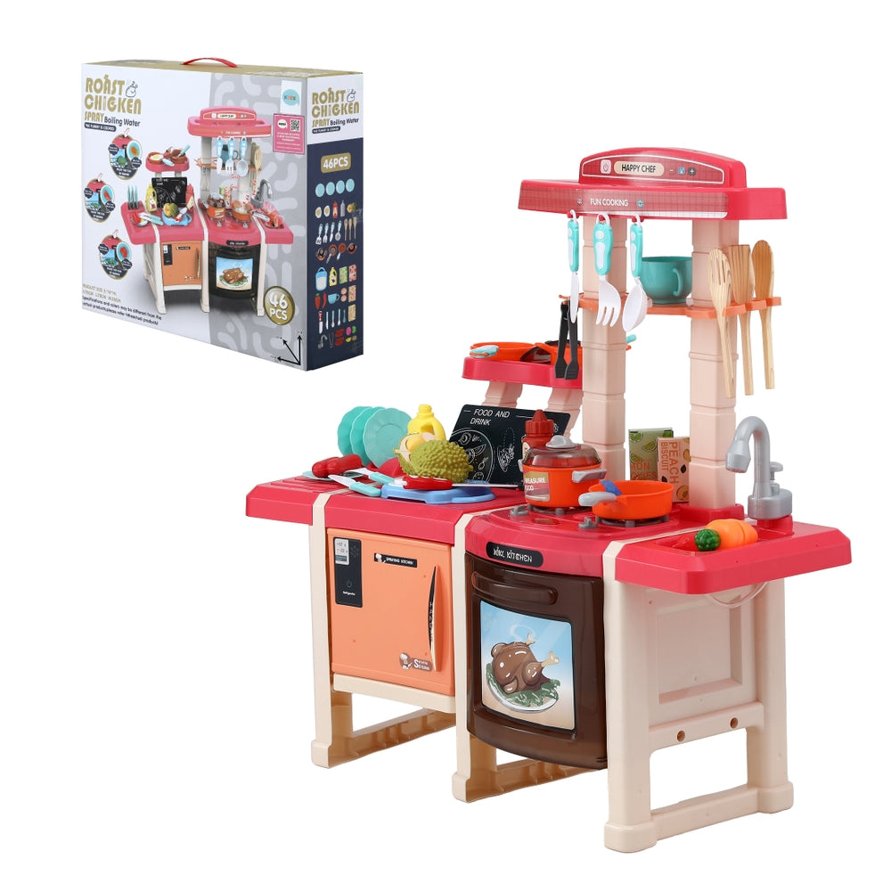Keezi Pretend Kitchen with Light & Sound