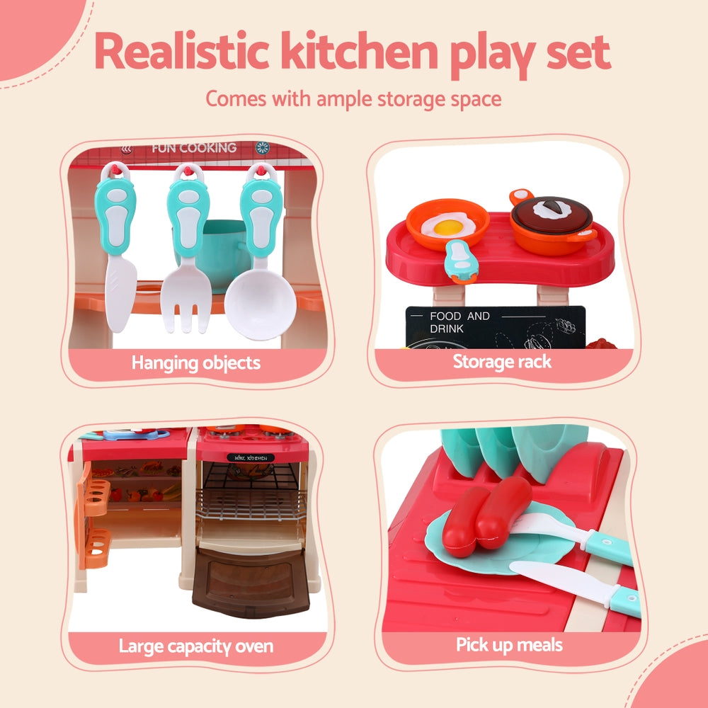 Keezi Pretend Kitchen with Light & Sound