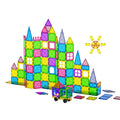 60-piece magnetic building tiles set – colorful magnetic blocks for kids STEM learning and creative construction play