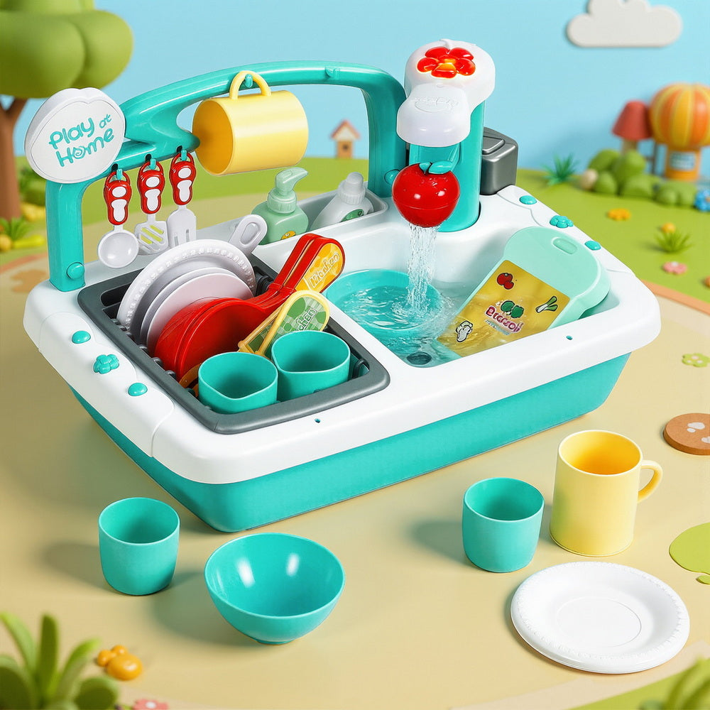 Keezi Kids Kitchen Play Set – Green