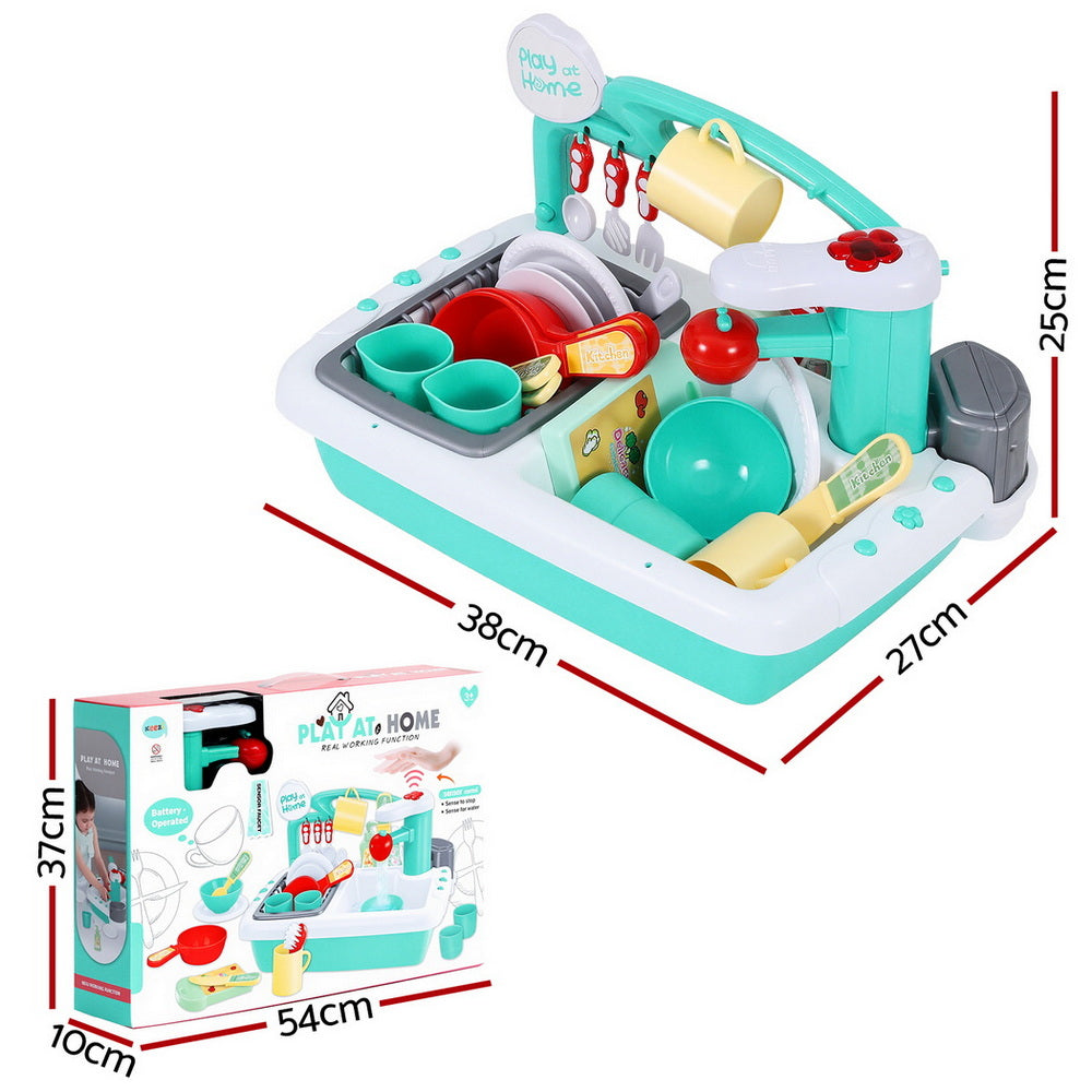 Keezi Kids Kitchen Play Set – Green