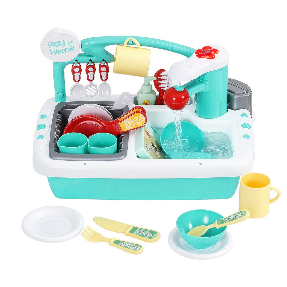 Keezi Kids Kitchen Play Set – Green