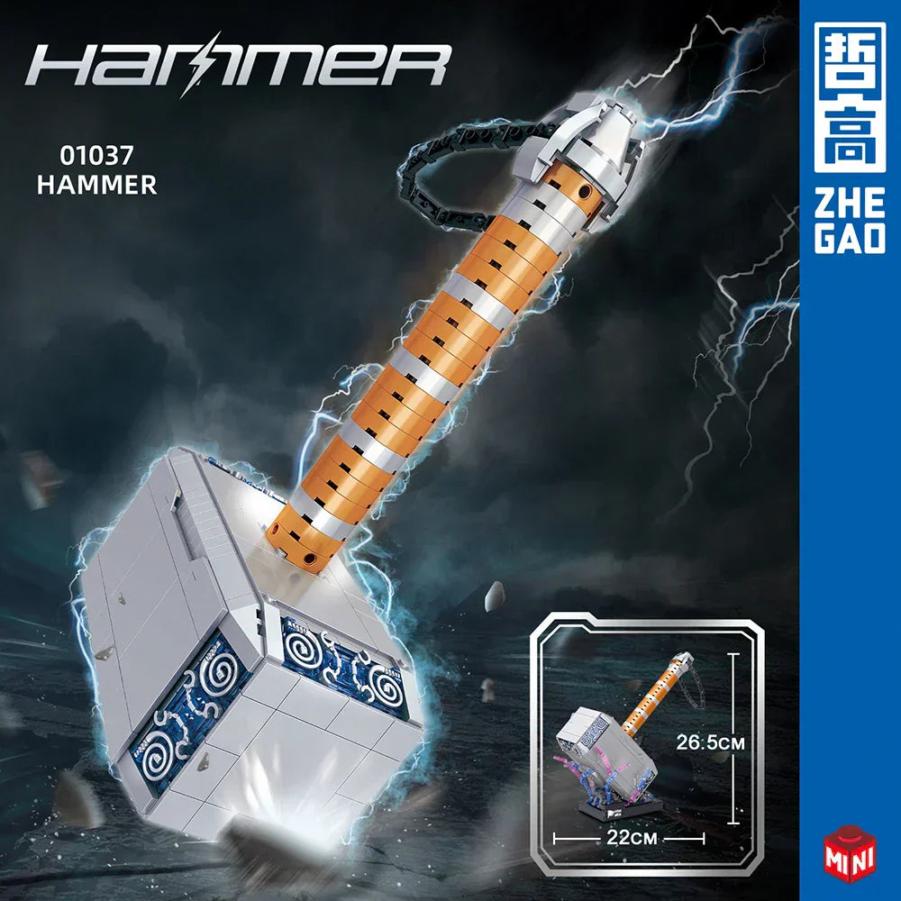 975PCS Creative Thunder Hammer Toy-1
