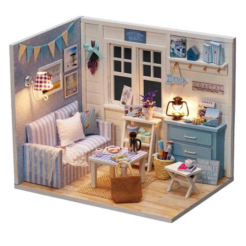 Sunshine Princess House DIY 3D Puzzle unassembled