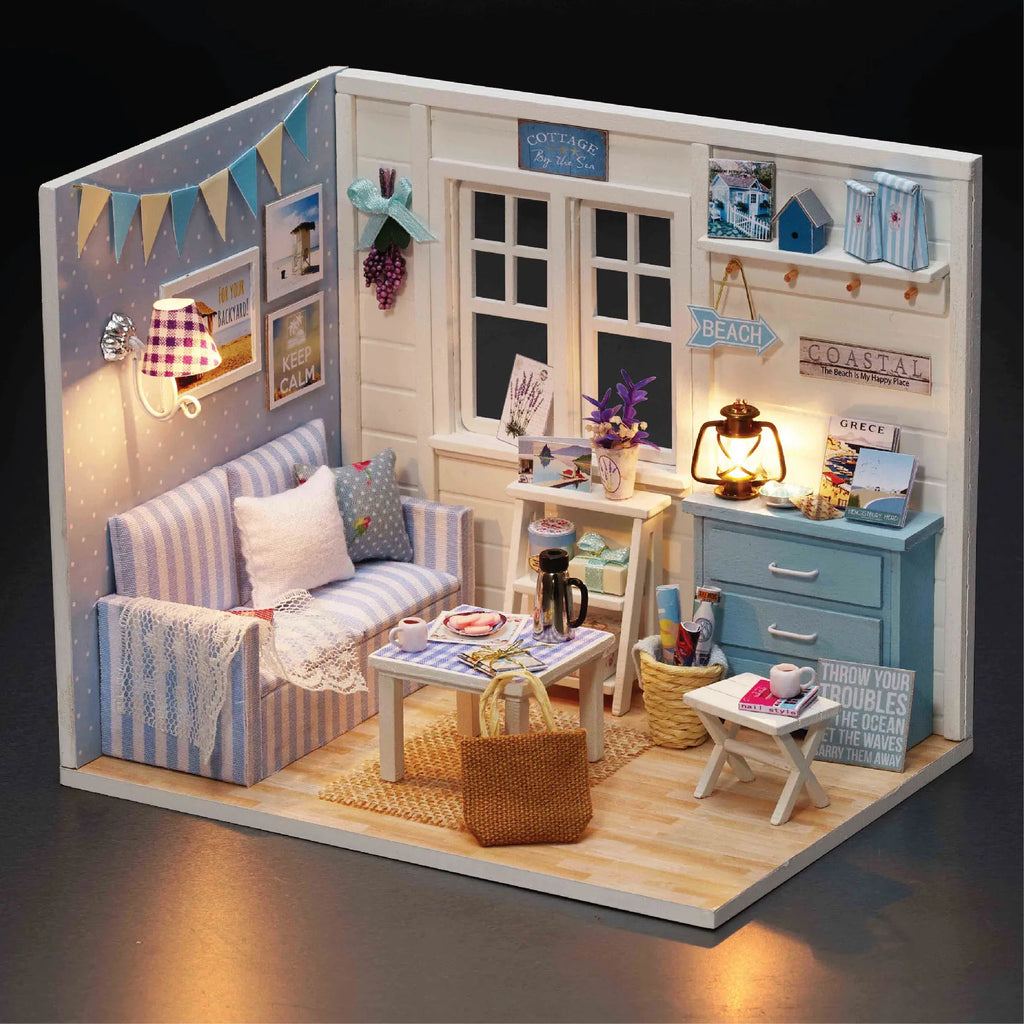 Sunshine Princess House DIY 3D Puzzle unassembled