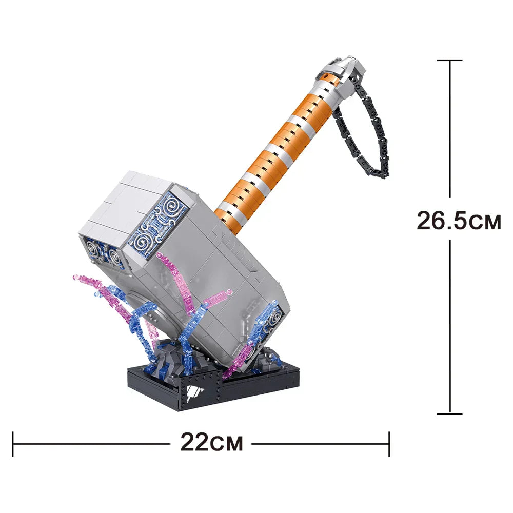 975PCS Creative Thunder Hammer Toy-4