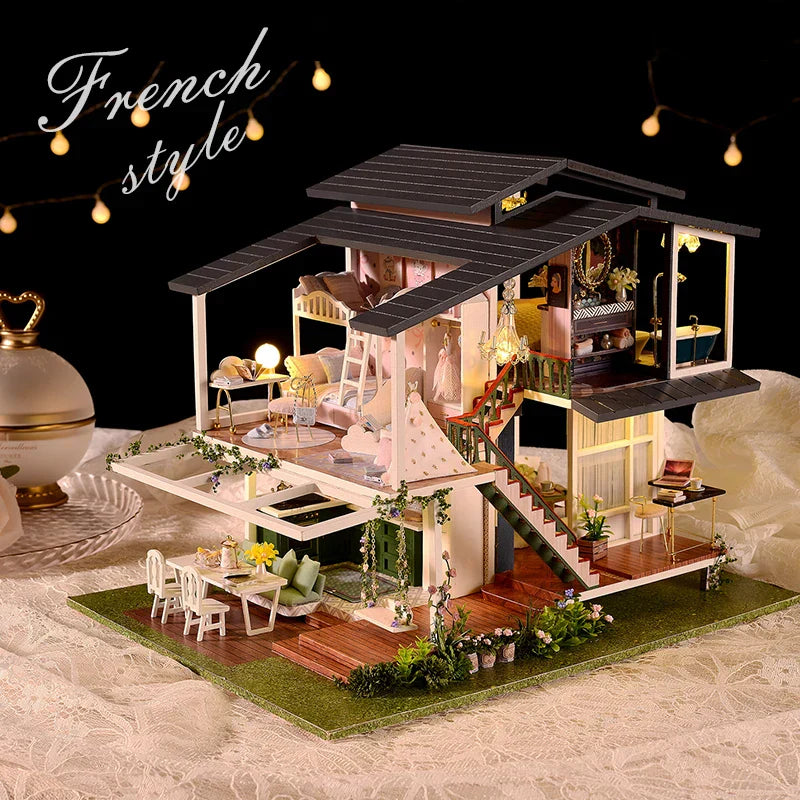NNEOBA Children's toy Small Villa-1