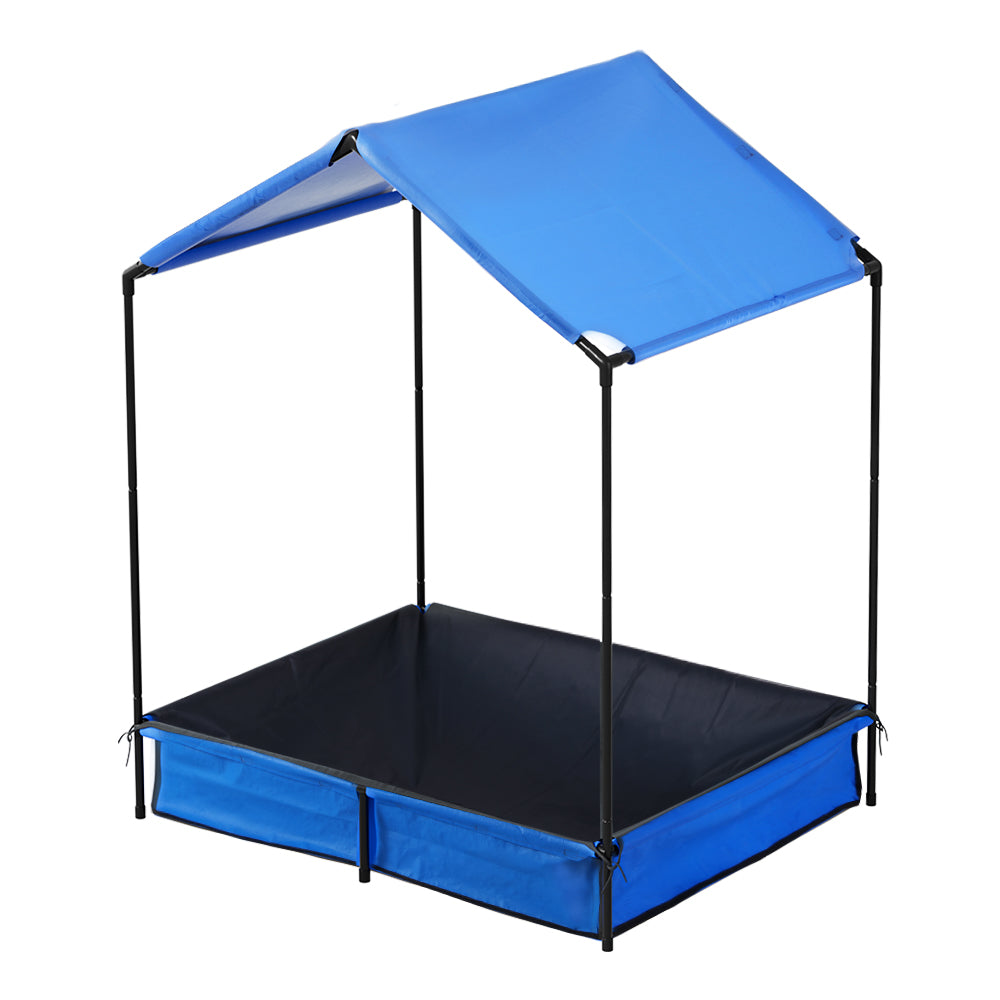 Keezi Kids Sandpit with Canopy – 120cm