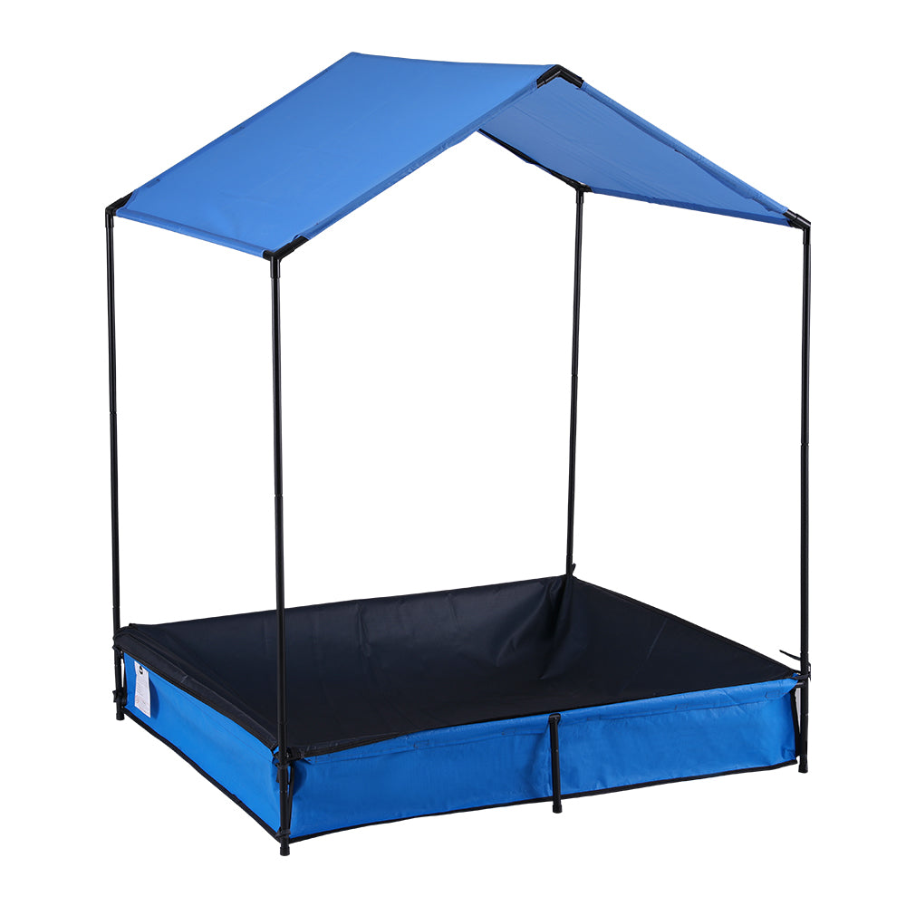 Keezi Kids Sandpit with Canopy – 120cm