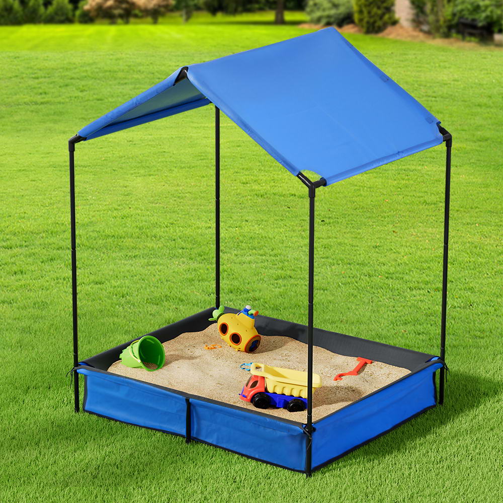 Keezi Kids Sandpit with Canopy – 120cm