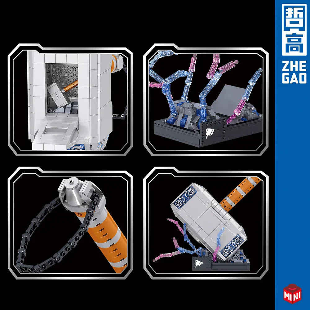 975PCS Creative Thunder Hammer Toy-3