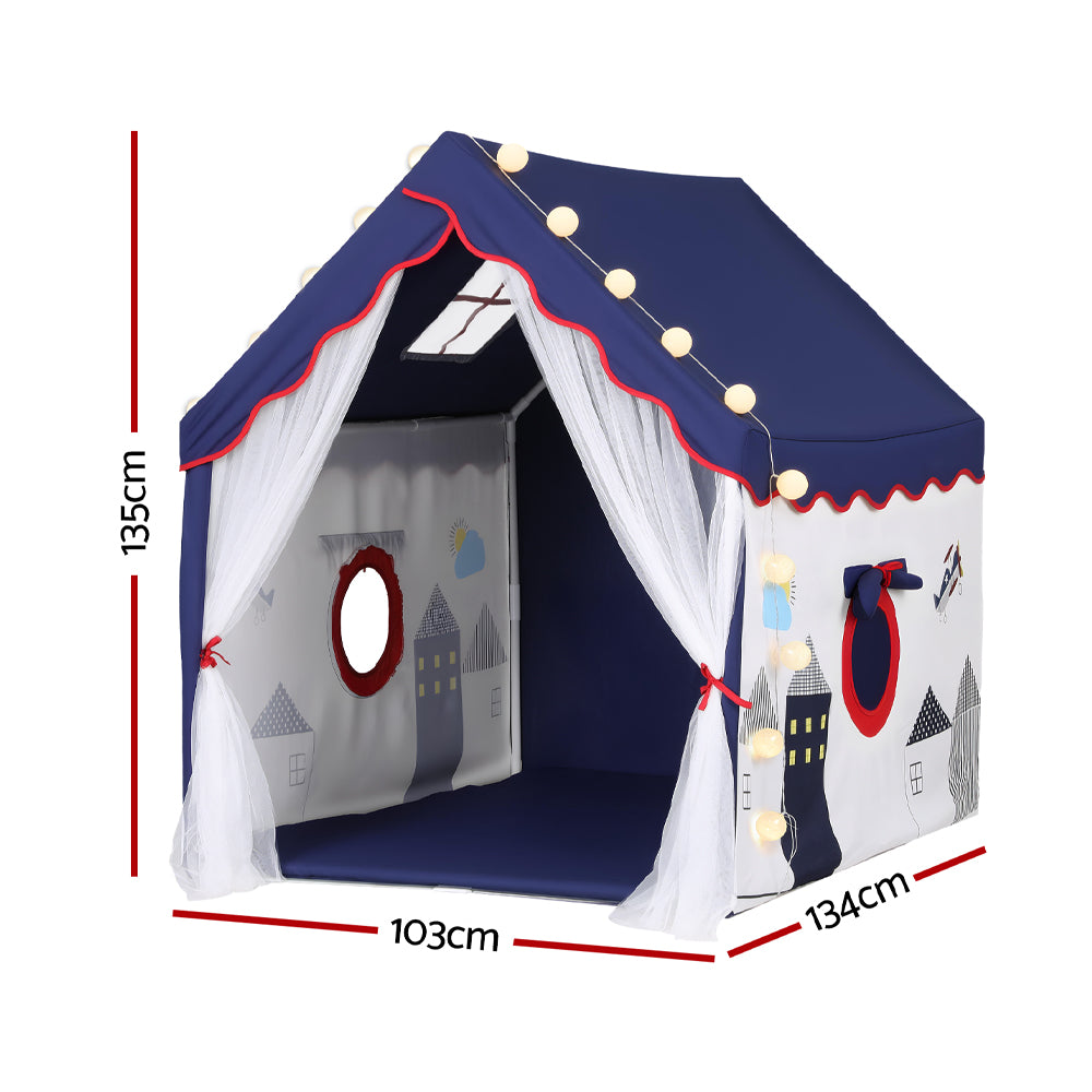 Keezi Castle Play Tent with Floor Mat