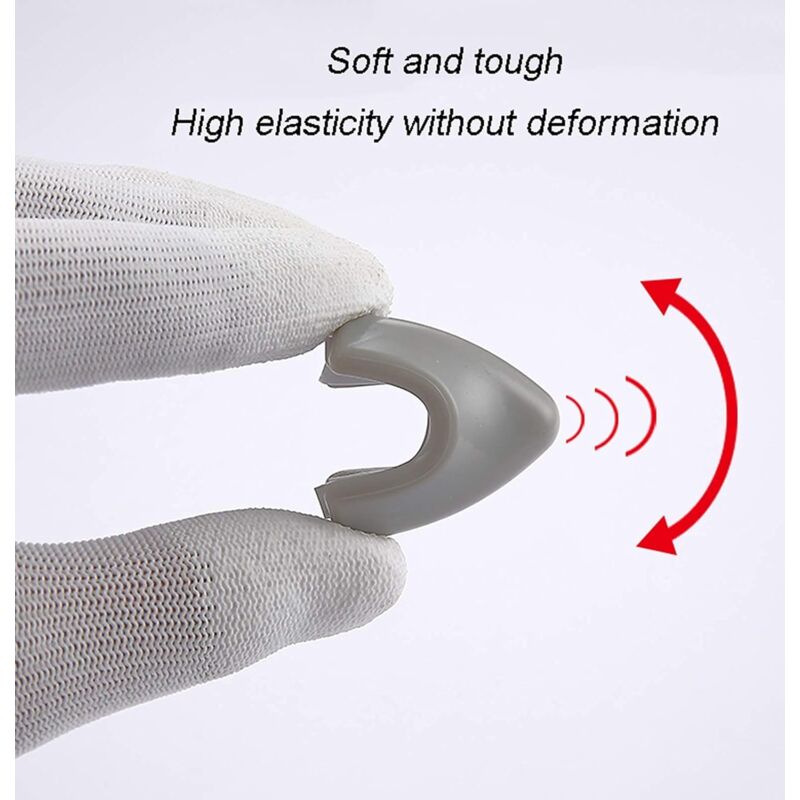 Clear Corner Protectors 20 Pack – L-Shaped Table Edge Guards for Child Safety