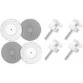 Baby Gate Wall Protectors & Spindle Rods 8 Pack – Pressure Mount Safety Buffers