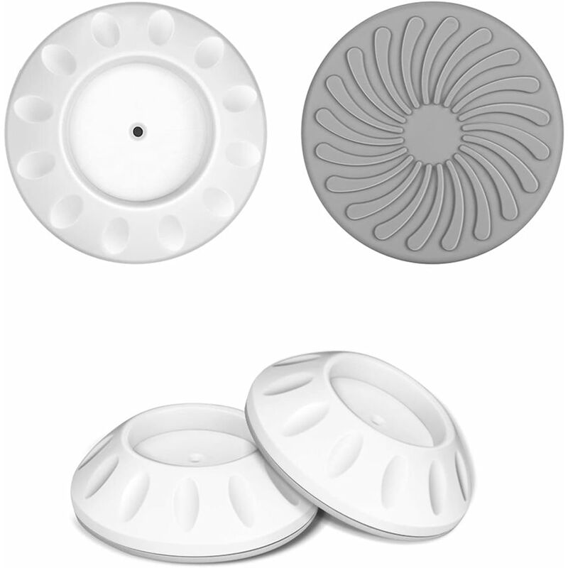 8 pcs Pressure Mounted Baby Proofing Wall Guards, Threaded Spindle ROds, Baby Safety Buffers For Stairs Doors, For