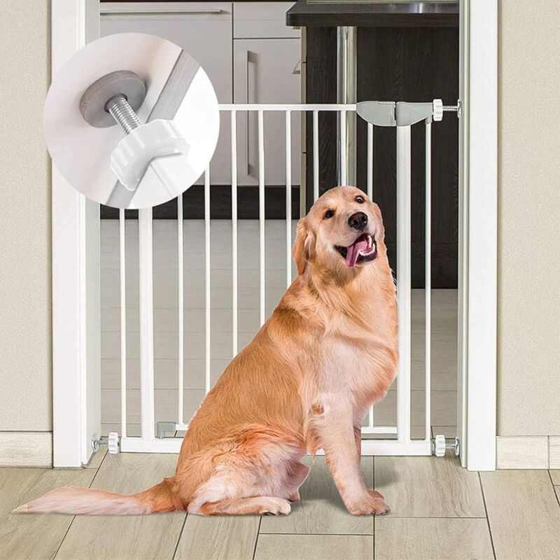 Baby Gate Wall Protectors & Spindle Rods 8 Pack – Pressure Mount Safety Buffers