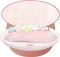 Electric Baby Nail File Set with LED Light – Gentle Nail Care Kit (Pink)