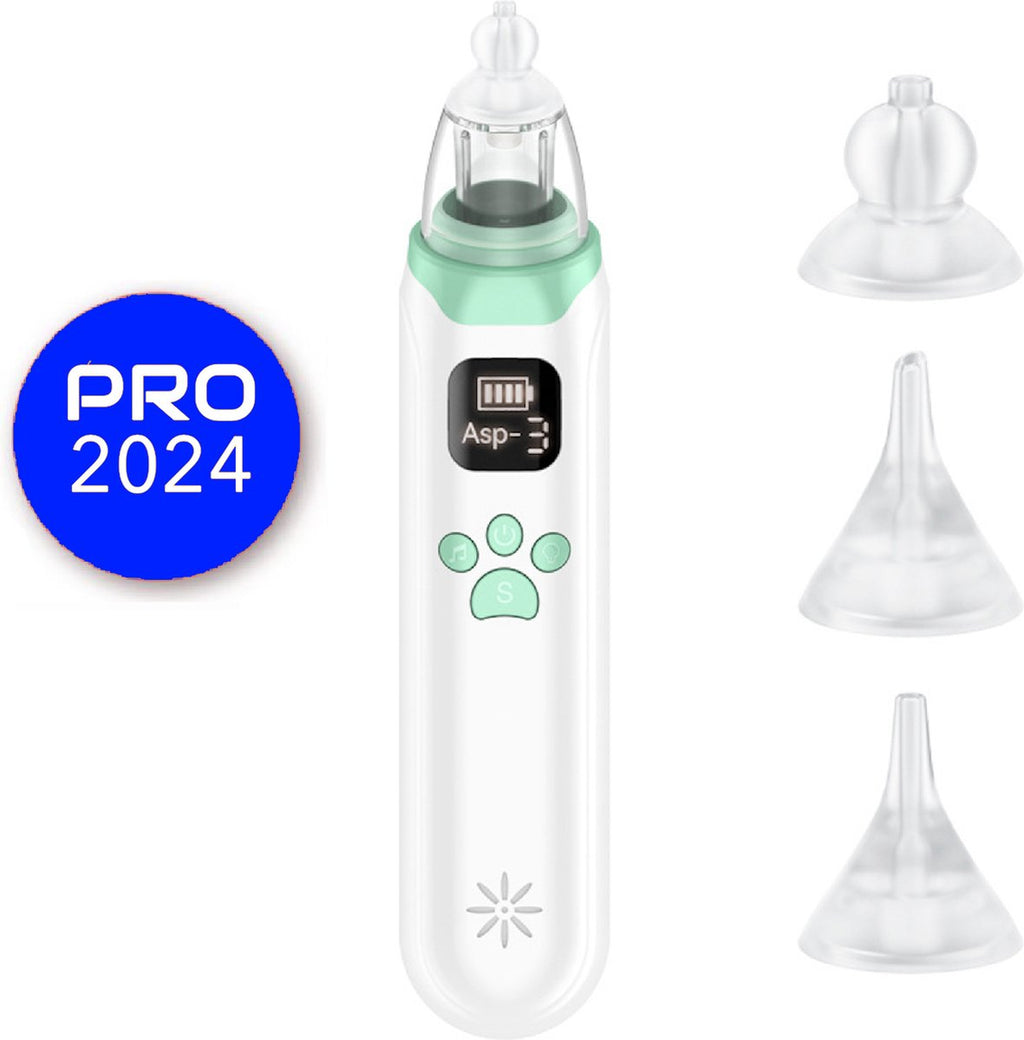 Electric Baby Nasal Aspirator with Music – Gentle Nose Cleaner PRO