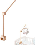 Playpen Mobile - Mobile Holder - Crib Mobile - Wooden Baby Mobile Holder - Wooden Musical Mobile Holder - Wooden Baby Mobile Holder - Wooden Playpen Mobile Holder - Baby Room Decoration - Adjustable Arm for Playpen - Easy to Mount - Adjustable - For Playp