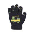 GXWEA 2T Gloves Kids Waterproof Gloves Kids Gloves Winter Gloves Thick Gloves Stretchy Warm Gloves Boys Girls 6-11 Year