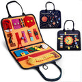 NNEDSZ Montessori Busy Board - Educational Sensory Activity Toy for Toddlers-0