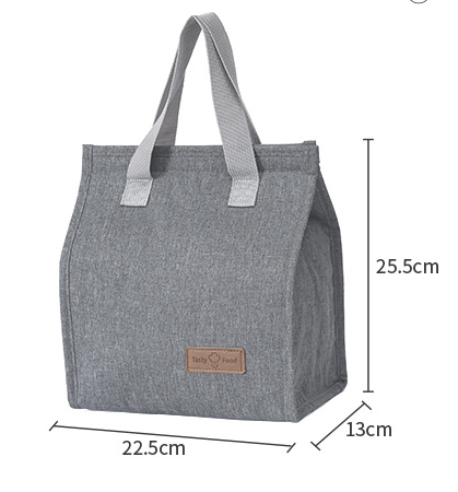 Premium 5-Piece Insulated Lunch Bag Set – Thermal Bento Tote Cooler