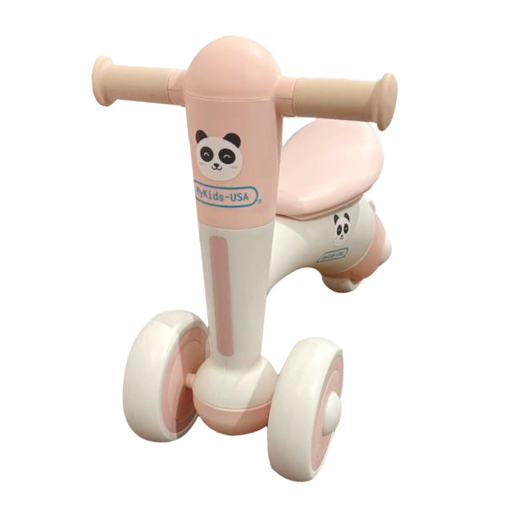 MyKids-USA Adjustable Balance Bike for Toddlers – Lightweight Frame, 3 EVA Wheels, for Ages 18 Months–3 Years-1