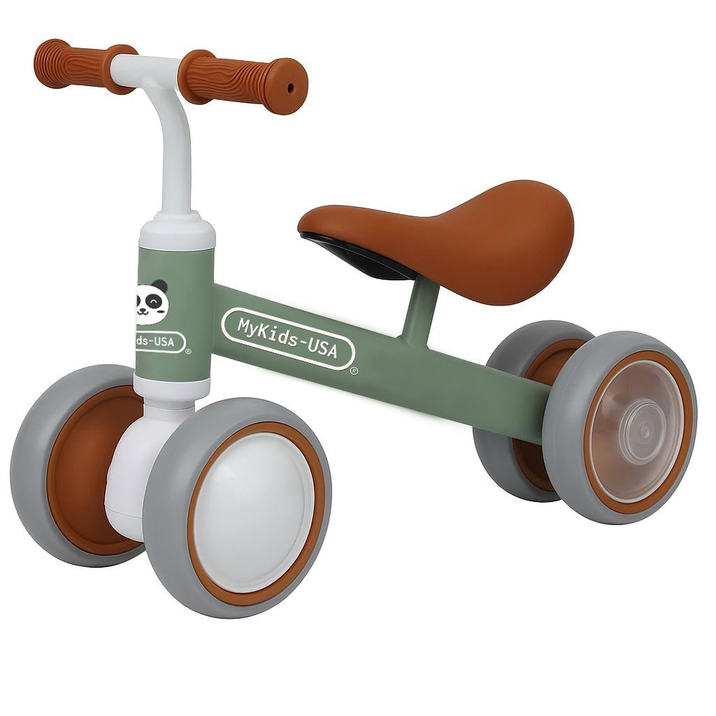 MyKids-USA Balance Bike for Toddlers – Metal Frame, Light-Up Wheels, No Batteries, for Boys & Girls Ages 12–36 Months-4