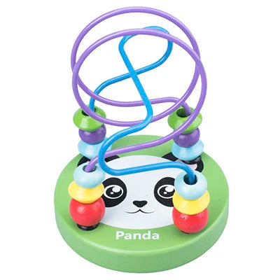 Wooden Bead Wire Maze Toy-8