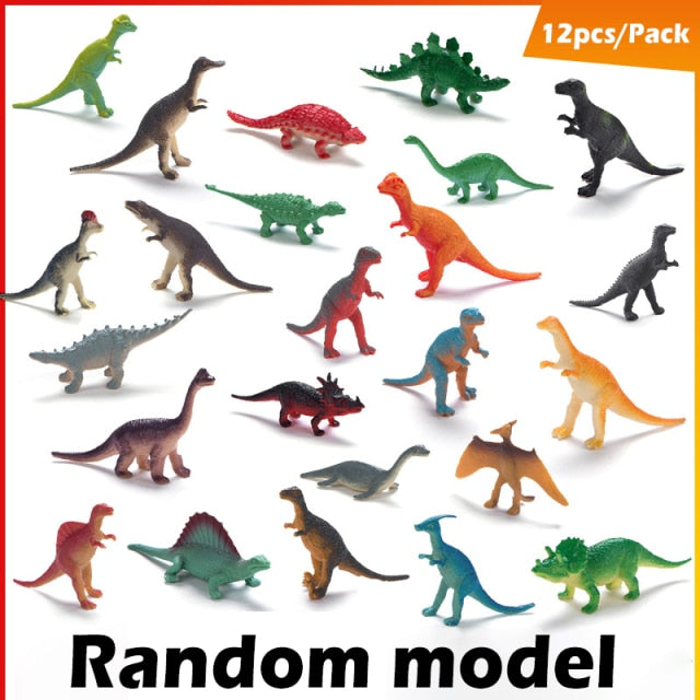 Dinosaur & Construction Vehicle Toy Set