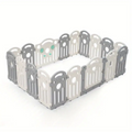 Kids Playpen 18-Panel Baby Safety Gate Fence-0