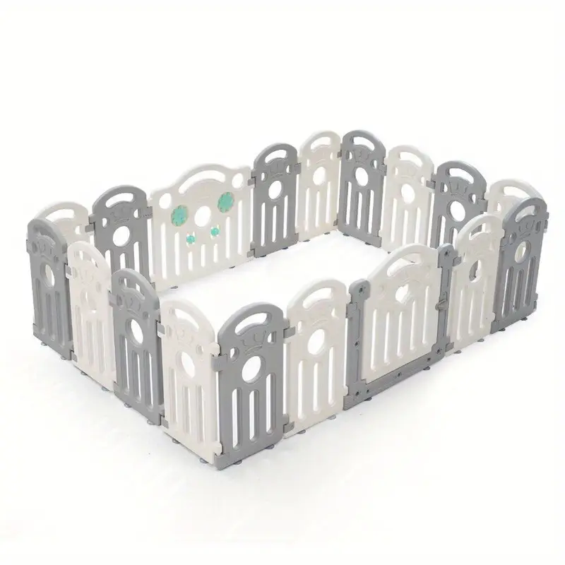 Kids Playpen 18-Panel Baby Safety Gate Fence-0