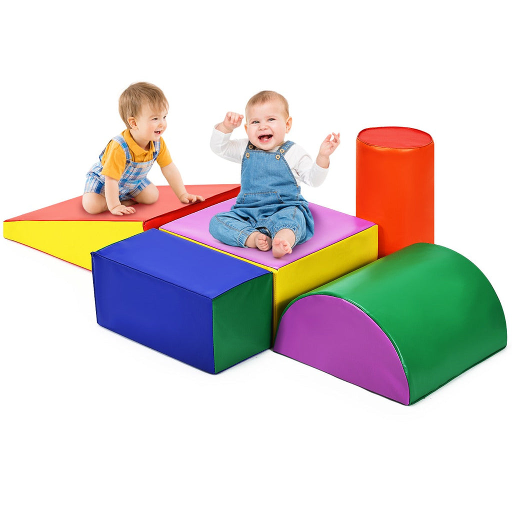 kids foam climb and crawl playset indoor activity toy